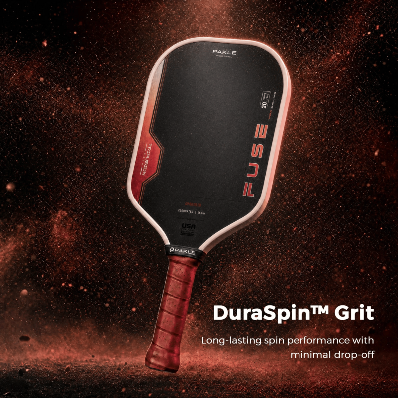 Pakle Fuse Pickleball Paddle - Ember - main image
