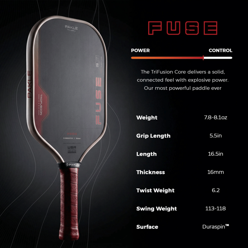 Pakle Fuse Pickleball Paddle - Ion - main image