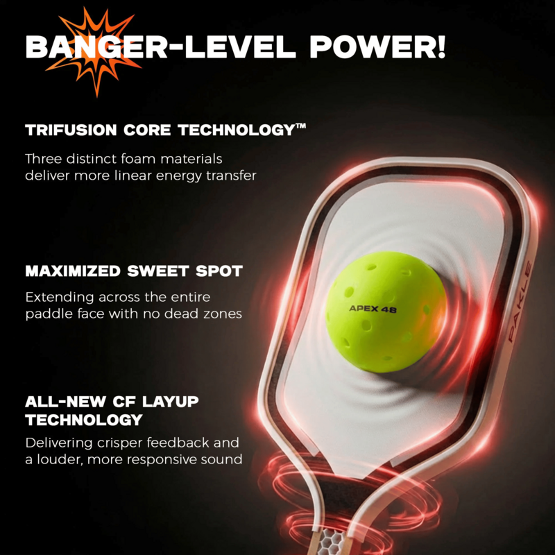 Pakle Fuse Pickleball Paddle - Ion - main image