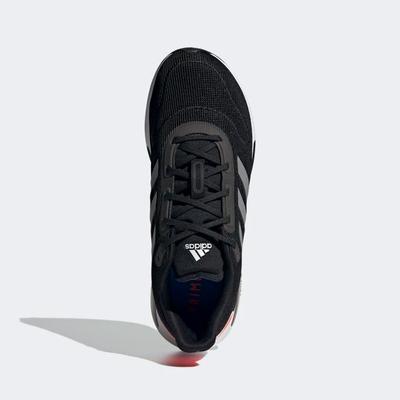 Adidas Mens Galaxar Running Shoes - Core Black/Solar Red - main image