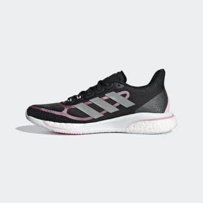 Adidas Womens Supernova+ Running Shoes - Core Black - main image