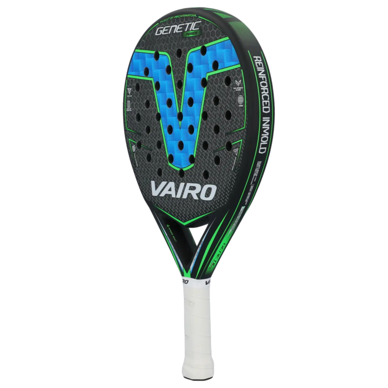 Vairo Genetic Power Padel Racket- Black/Blue - main image