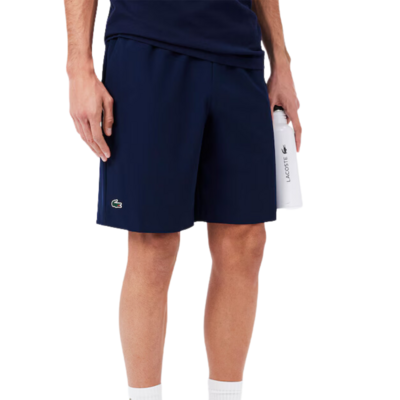 Lacoste Mens Ultra Dry Stretch Shorts - Navy Blue - main image