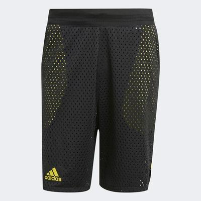 Adidas Mens 2in1 Next Level Primeblue Shorts - Black/Acid Yellow - main image