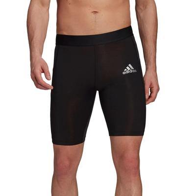 Adidas Mens Techfit Tight Shorts - Black - main image