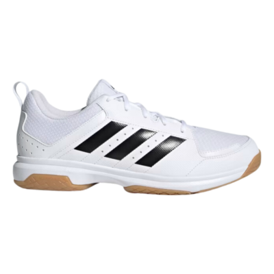 Adidas Mens Ligra 7 Indoor Court Shoes - Cloud White/Core Black - main image