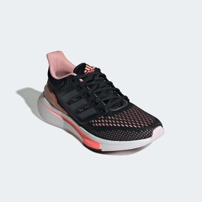 Adidas Womens EQ21 Running Shoes - Core Black - main image