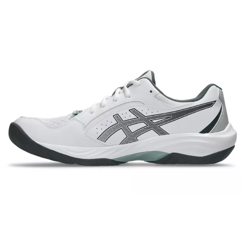Asics Mens Gel Task 5 Indoor Court Shoes - White/Ocean Haze - main image