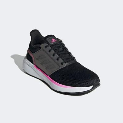 Adidas Womens EQ19 Running Shoes - Core Black/Screaming Pink - main image