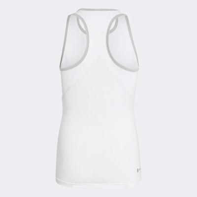 Adidas Girls Club Racerback Tank - White - main image