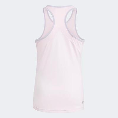 Adidas Girls Club Racerback Tank - Clear Pink - main image