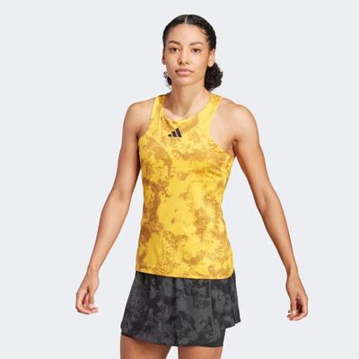 Adidas Womens Paris Y-Tank - Bold Gold - main image