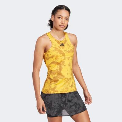 Adidas Womens Paris Y-Tank - Bold Gold - main image