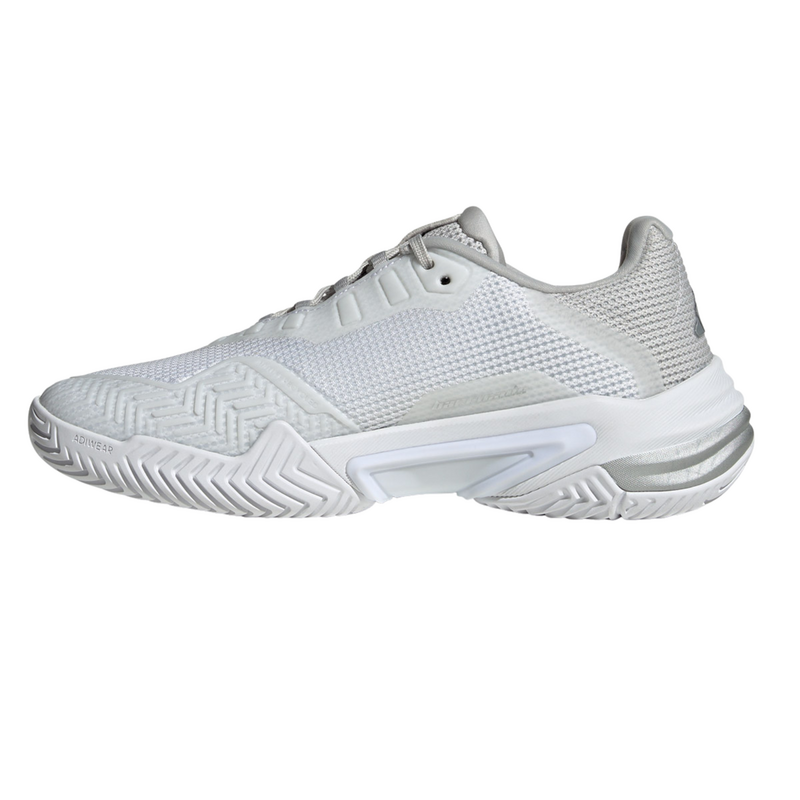 Adidas Womens Barricade 13 Tennis Shoes - Cloud White / Core Black/ Grey - main image