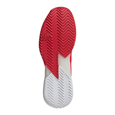 Adidas Mens Defiant Speed 2 Tennis Shoes - Red - main image