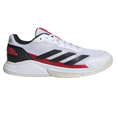 Adidas Womens Courtquick Padel Shoes - White - main image