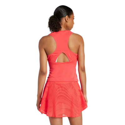 Adidas Womens Tennis Pro Climacool Y Tank Top- Red - main image