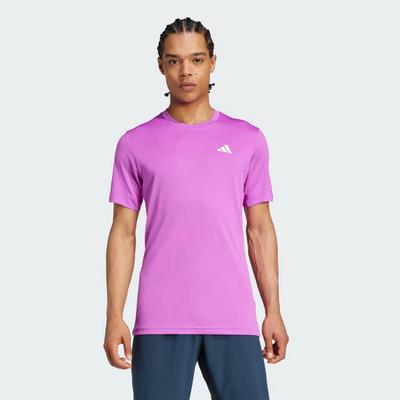 Adidas Mens Tennis Freelift Tee - Purple Burst - main image