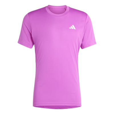 Adidas Mens Tennis Freelift Tee - Purple Burst - main image