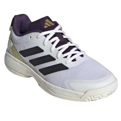 Adidas Ubersonic Kids Tennis Shoes - White/Plum - main image