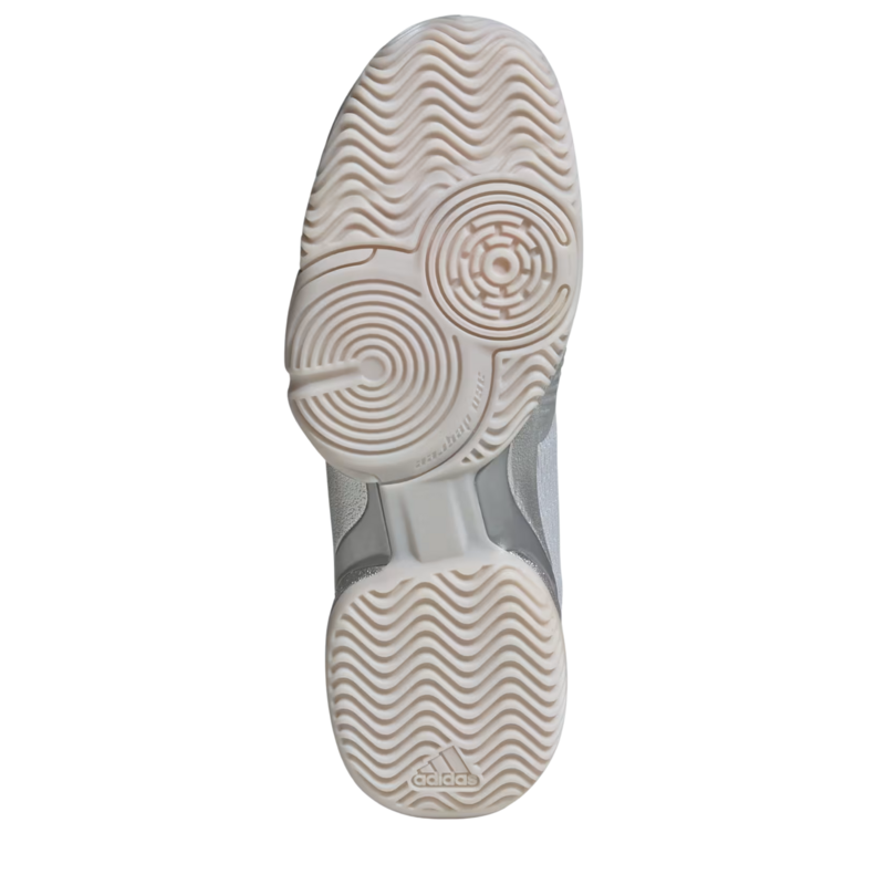 Adidas Kids Barricade Tennis Shoes - Silver Metallic / Dash Grey - main image