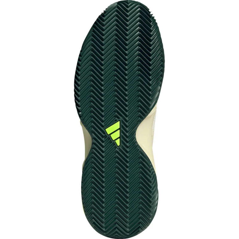 Adidas Mens Barricade 13 Clay Tennis Shoes - Off White / Core Black / Aurora Ivy - main image
