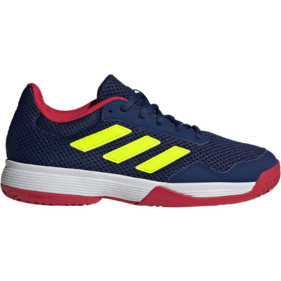 Adidas Kids Gamespec Tennis Shoes - Navy/Yellow - main image