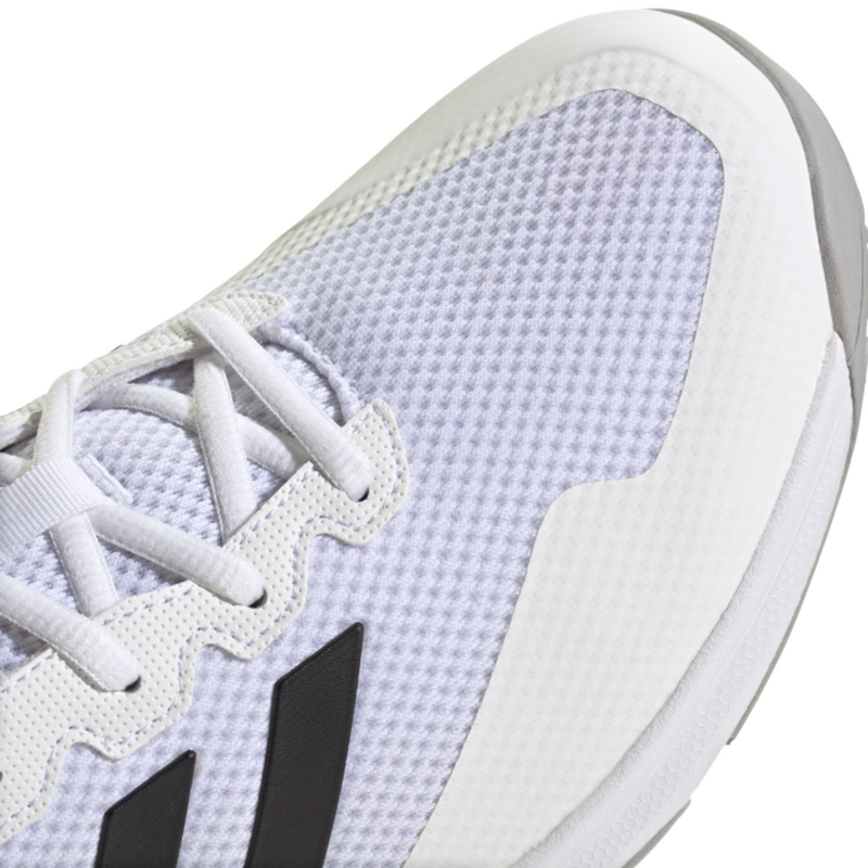 Adidas Mens Game Court 2 Omni Court Tennis Shoes - Ftwr White/ Core Black/ Grey Two - main image