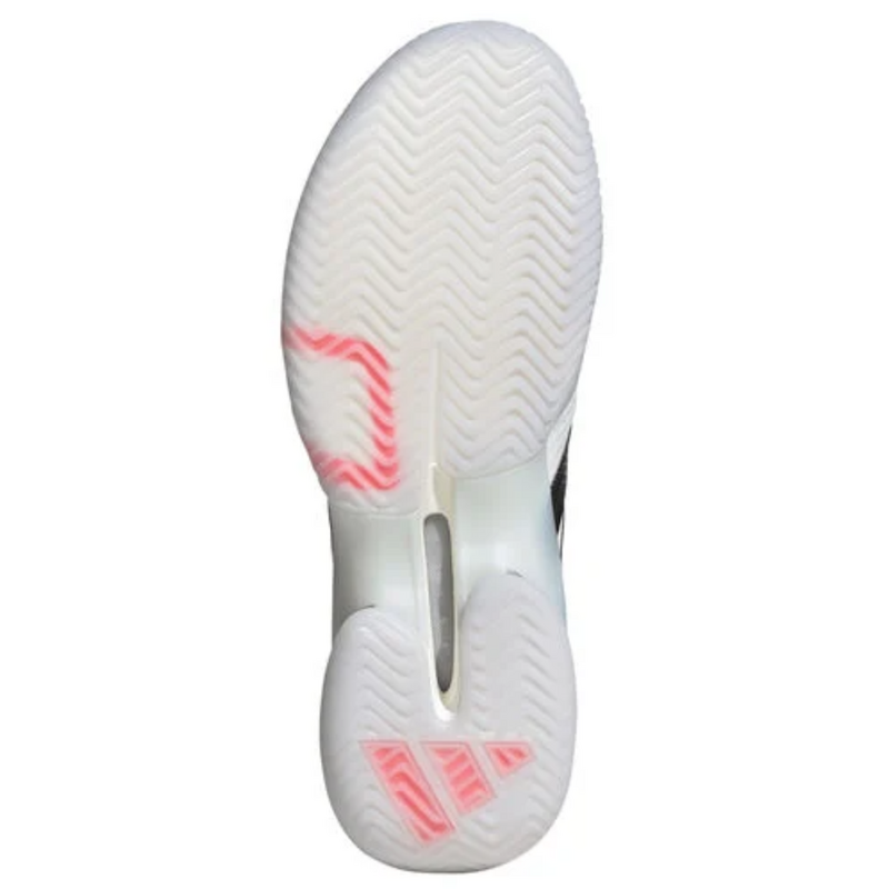 Adidas Mens Barricade 14 Tennis Shoes - Cloud White/Core Black/Lucid Red - main image