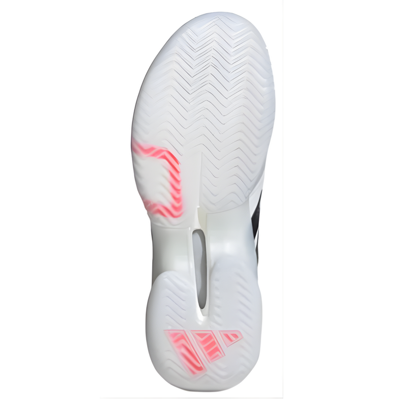 Adidas Mens Barricade 14 Tennis Shoes - Core Black/Zero Metallic/Lucid Red - main image