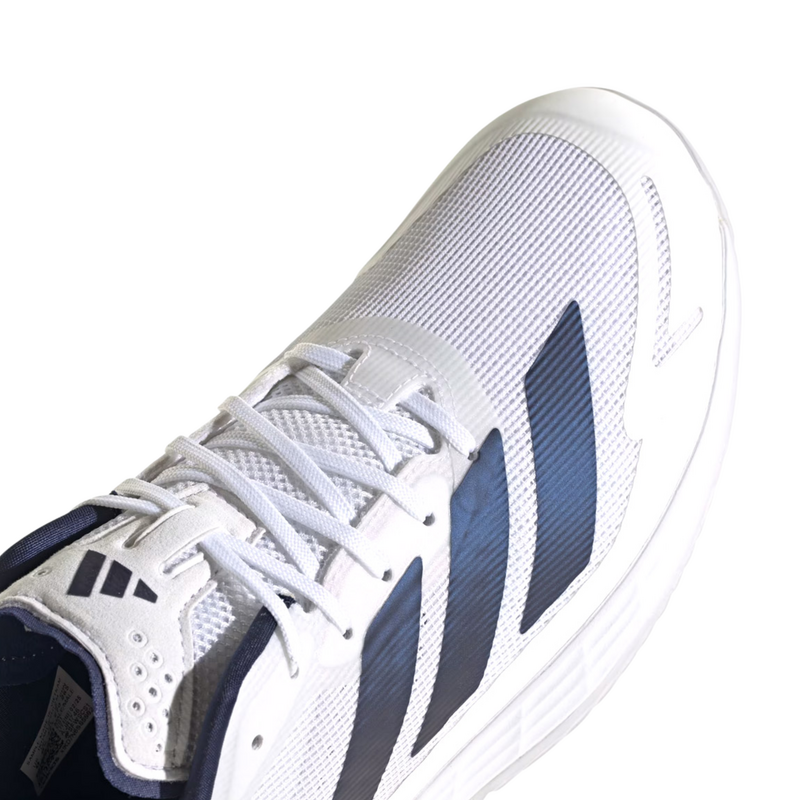 Adidas Mens Defiant Speed 2 Tennis Shoes - Cloud White/Dark Blue/Core Black - main image