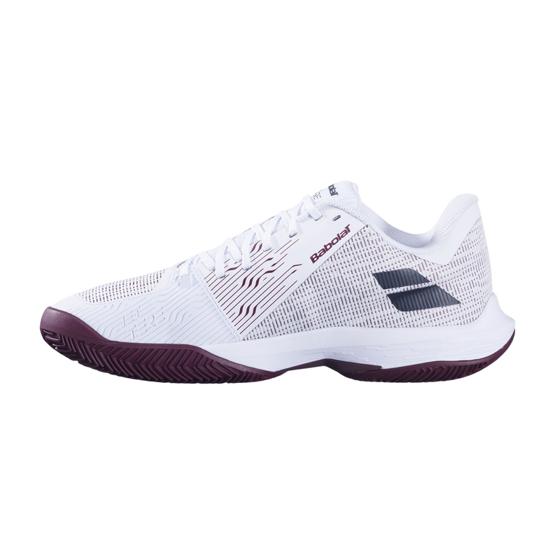 Babolat Mens Jet 2 Tere Clay Court Tennis Shoes - White/Port Royale - main image