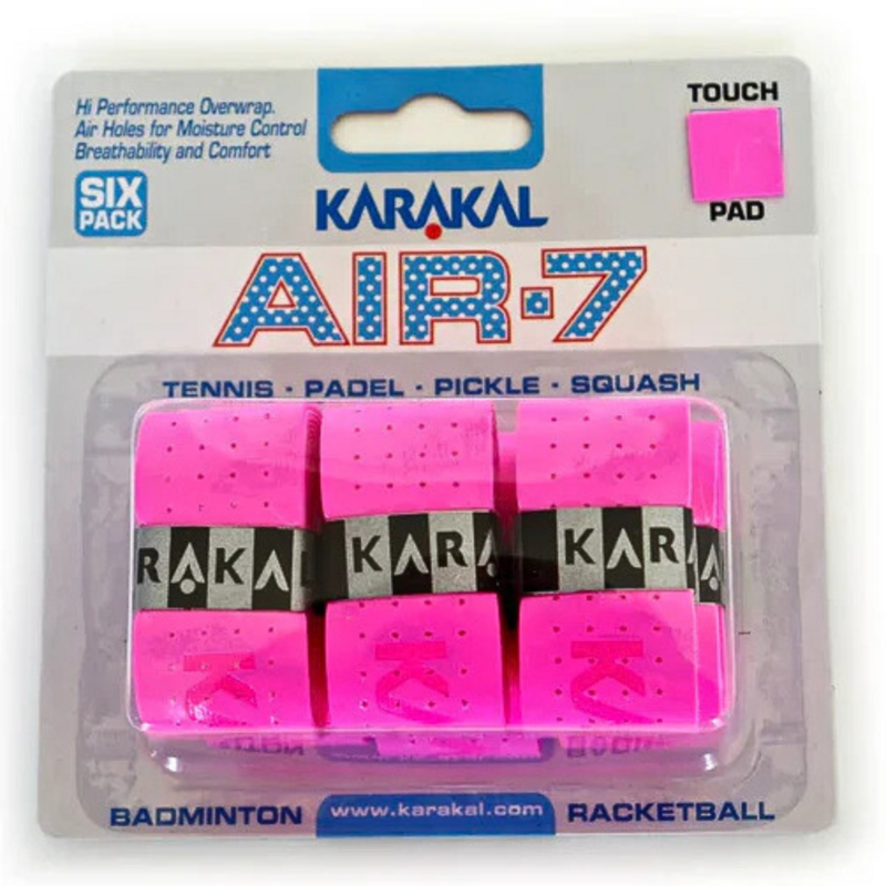 Karakal Air-7 Racket Overgrip (6 pack) - main image