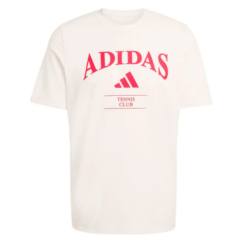Adidas Mens Heritage Tee - Chalk White/Power Red - main image