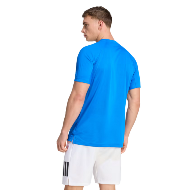 Adidas Mens Club Climacool Tee - Glow Blue - main image