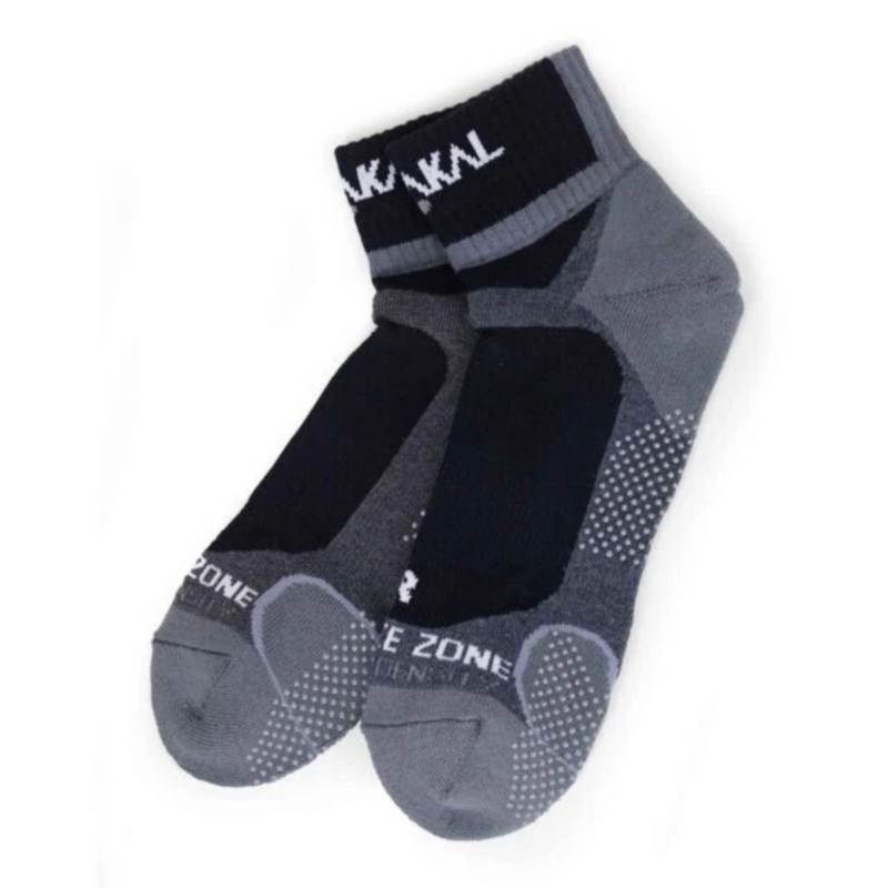 Karakal A4 Ankle Socks - Black/Grey - main image