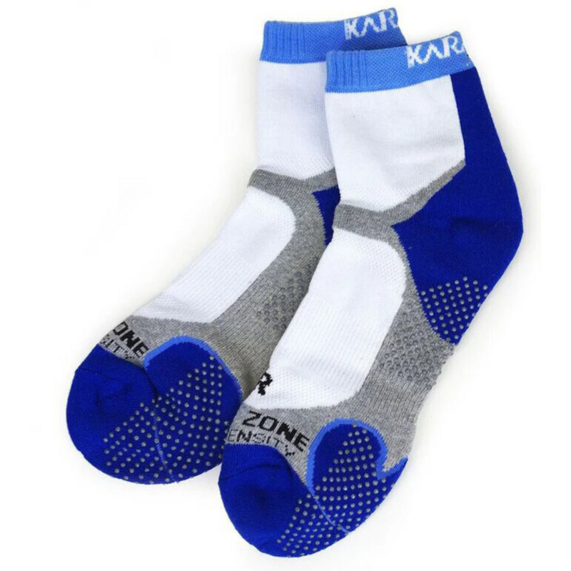 Karakal A4 Ankle Socks - White/ Navy - main image
