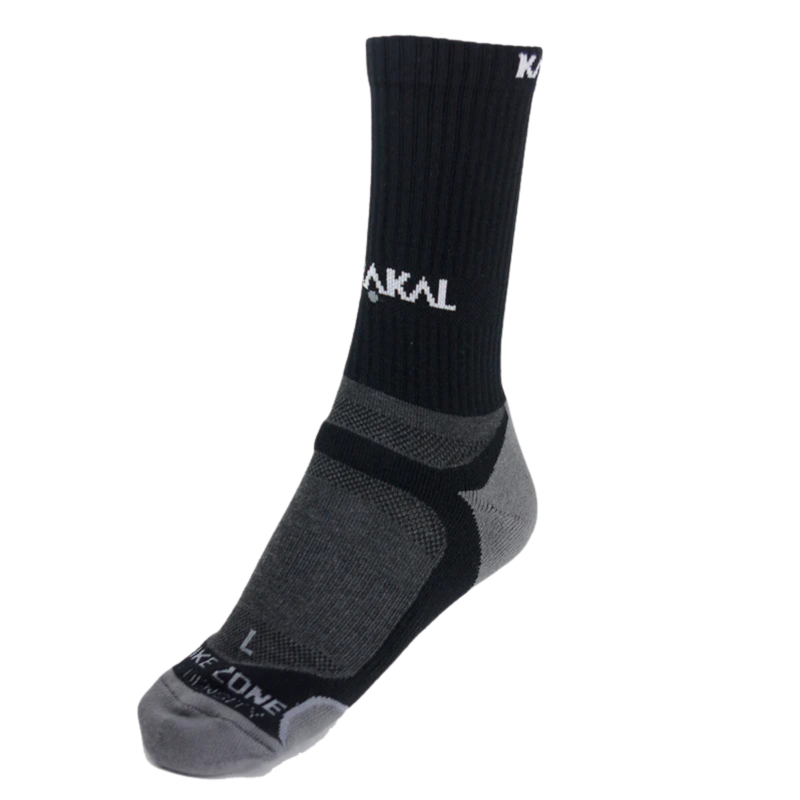 Karakal Mid Calf X4 Socks (1 Pair) - Black/Grey - main image