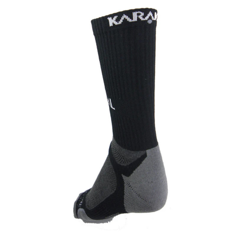 Karakal Mid Calf X4 Socks (1 Pair) - Black/Grey - main image