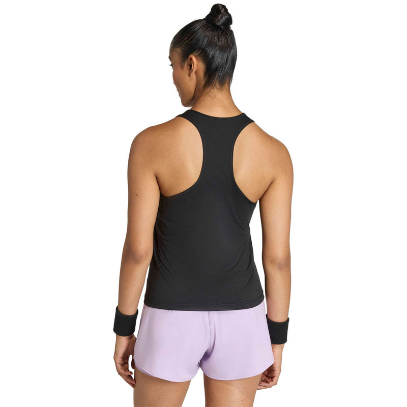 Adidas Womens Club Tank V-Neck - Black - main image