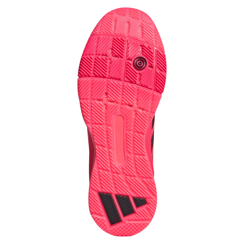 Adidas Mens Crazyquick Light Strike Padel Shoes - Solar Turbo/Core Black/ Lucid Red - main image