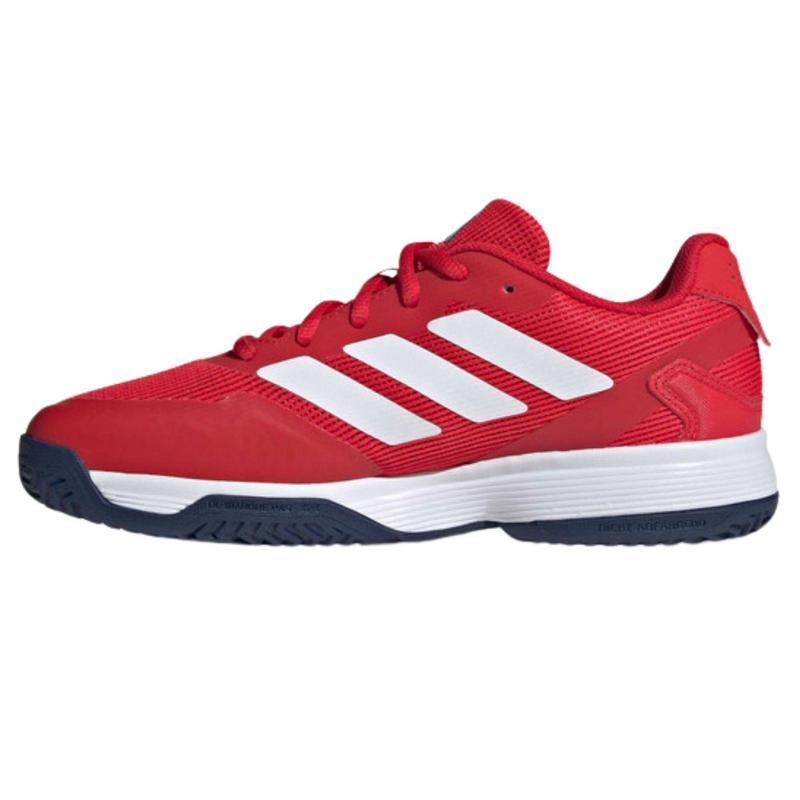 Adidas Ubersonic Kids Tennis Shoes - Pure Ruby/Cloud White/Dark Blue - main image