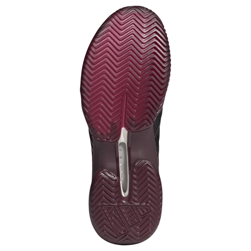 Adidas Mens Barricade 14 Tennis Shoes - Core Black / Core Black / Maroon - main image