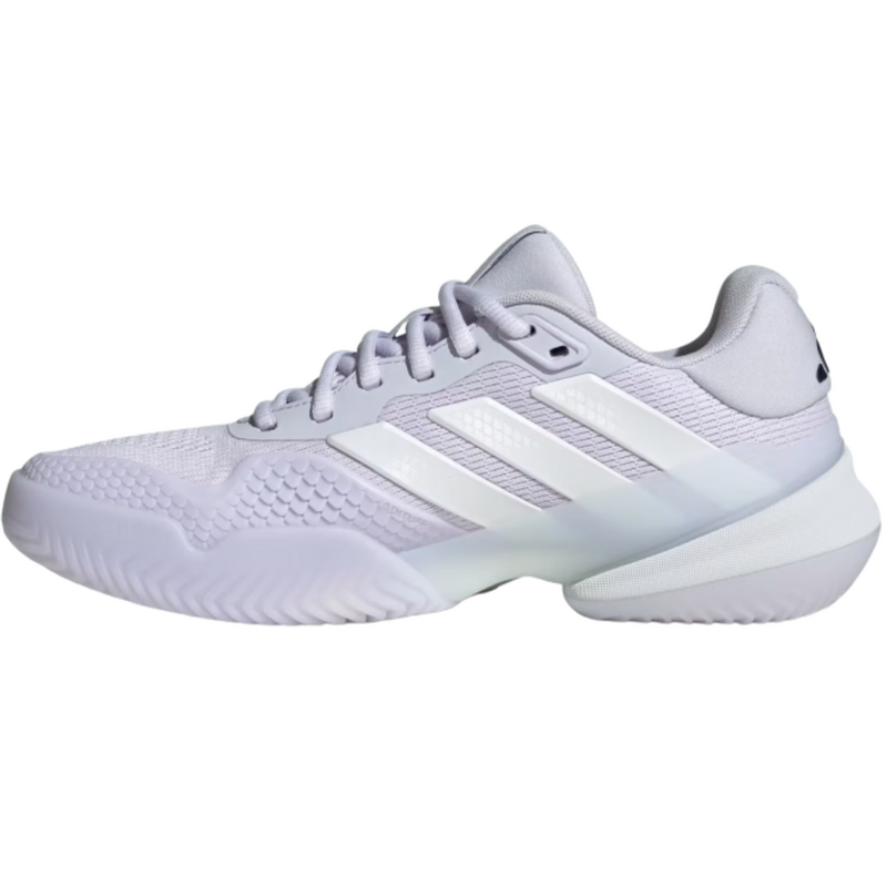 Adidas Womens Barricade 14 Tennis Shoes - Frozen Purple / Cloud White / Aurora Ink - main image