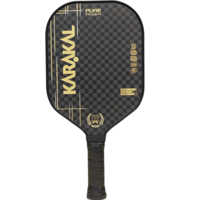 Karakal Pure Touch Pickleball Paddle - Black/Gold - main image