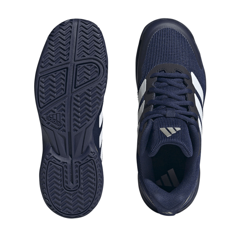 Adidas Ubersonic Kids Tennis Shoes - Dark Blue/Ftwr White/Core Black - main image
