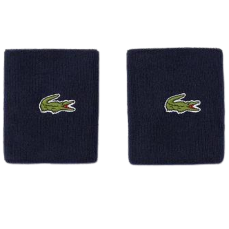 Lacoste Stretch Jersey Wristbands - Navy Blue - main image