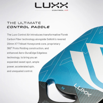 Selkirk Luxx Control Air S2 Pickleball Paddle- Blue - main image