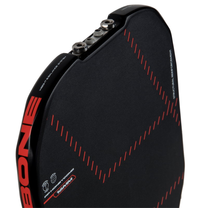Adidas Metalbone LP 2025 Pickleball Paddle-Black/Red - main image