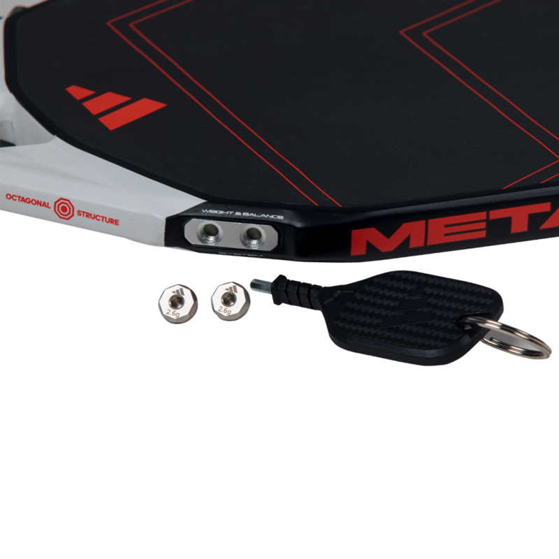 Adidas Metalbone LPS 2025 Pickleball Paddle-Black/Red - main image